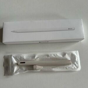 Apple Pencil - 2nd generation and neutral colored cover